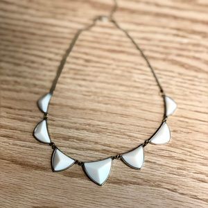 White and Gold Necklace!